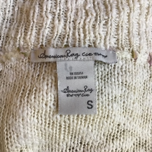 American Rag Womens Sz S Stripe cardigan * - Picture 5 of 6